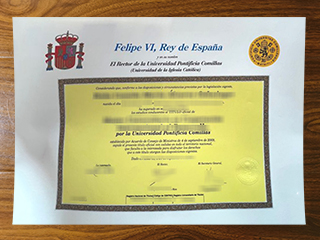 Universidad Pontificia Comillas degree