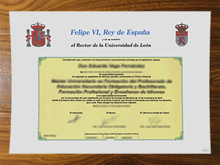 Universidad de León degree