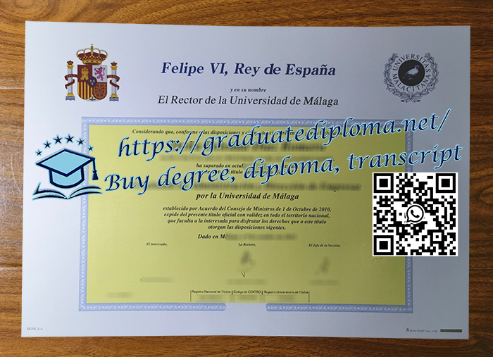 Universidad de Málaga degree