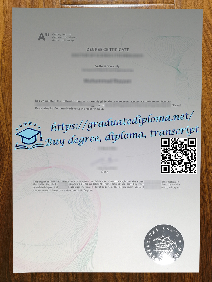 Aalto University degree