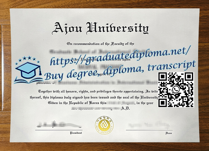Ajou University degree