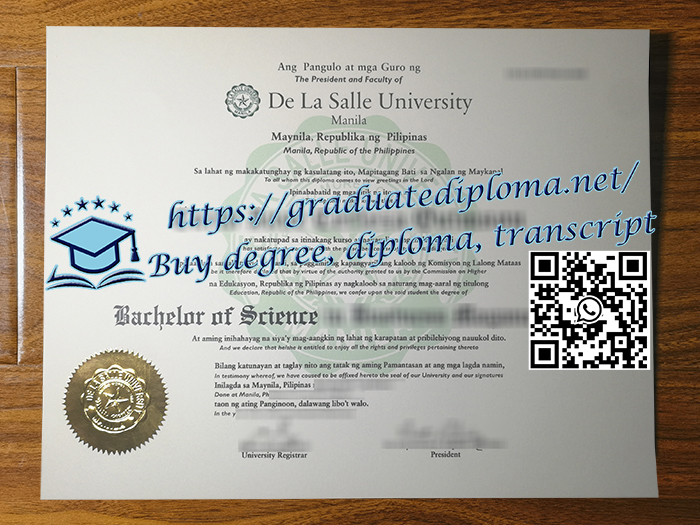 De La Salle University degree