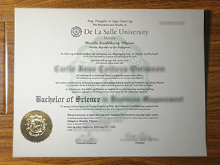 De La Salle University diploma