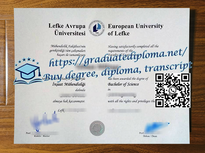 European University of Lefke diploma