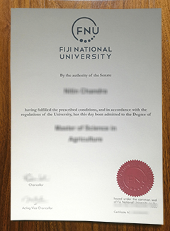 Fiji National University diploma