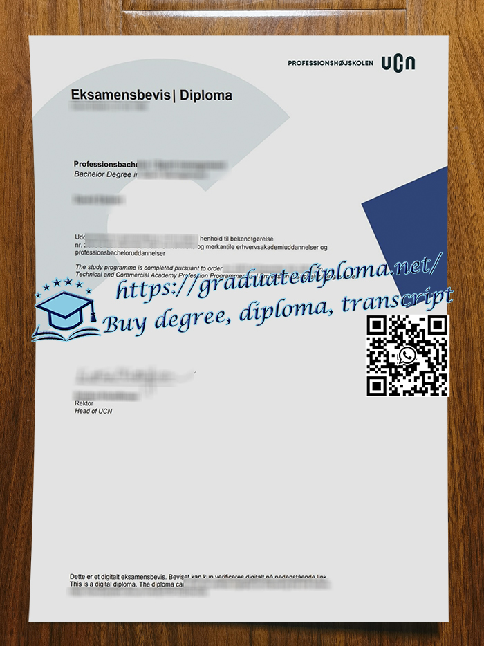 Professionshøjskolen UCN degree