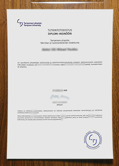 Tampereen yliopisto diploma