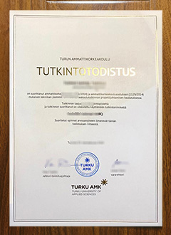 Turun ammattikorkeakoulu diploma