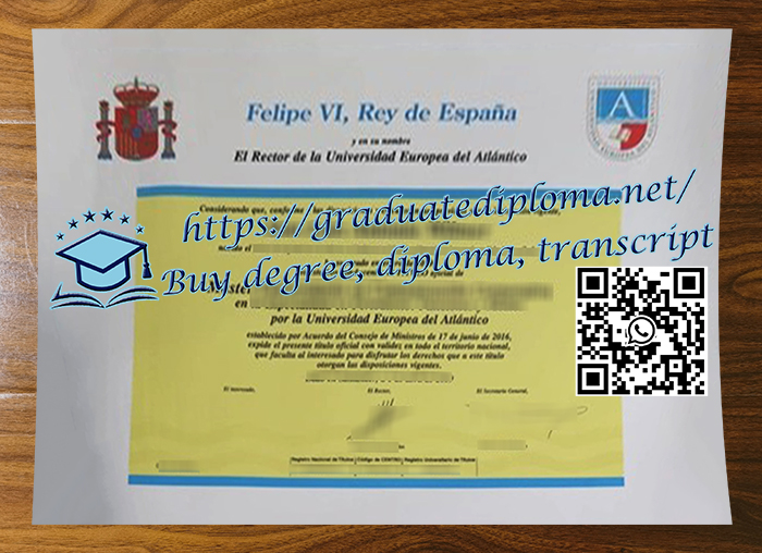 Universidad Europea del Atlántico degree
