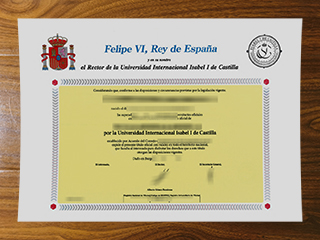 Universidad Isabel I diploma
