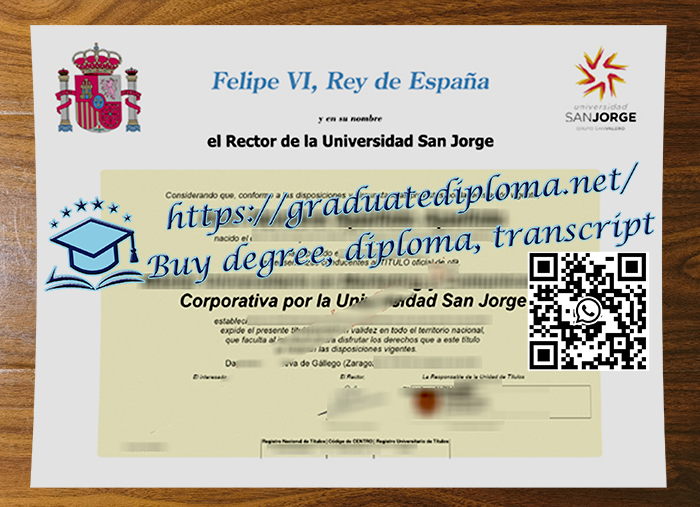 Universidad San Jorge degree