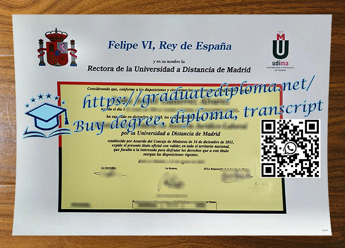Universidad a Distancia de Madrid degree