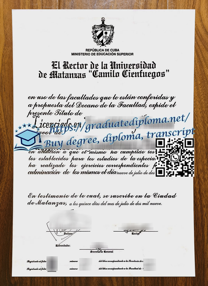 Universidad-de-Matanzas-degree