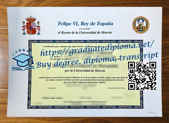 Universidad de Murcia degree