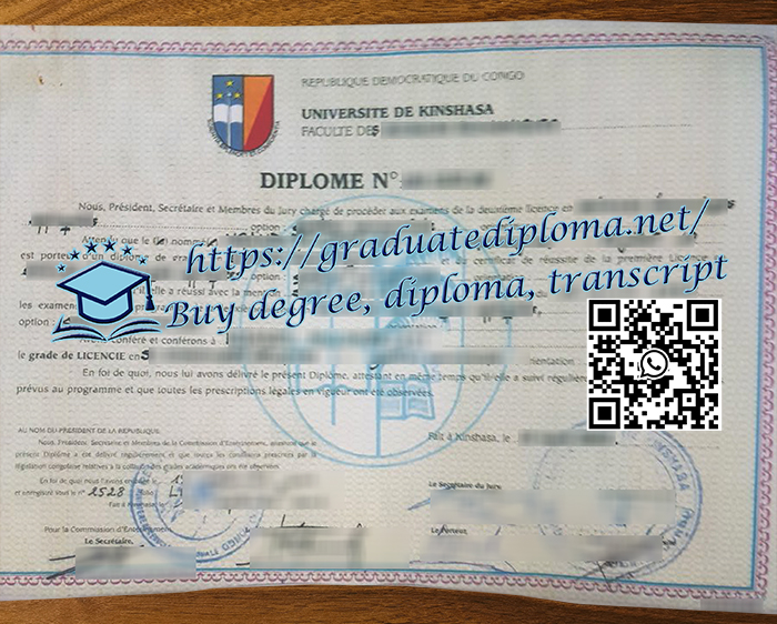 Université de Kinshasa degree
