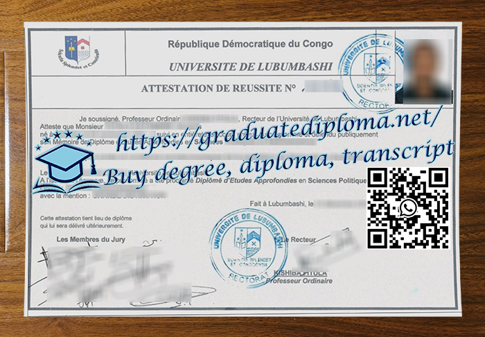Université de Lubumbashi degree