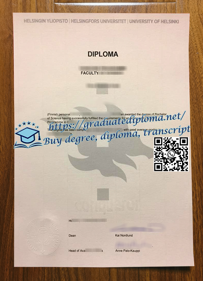 University of Helsinki degree