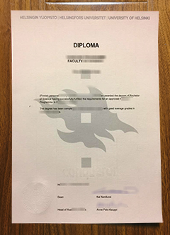 University of Helsinki diploma