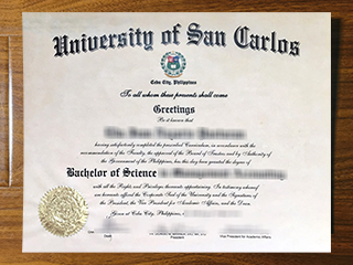 University of San Carlos diploma