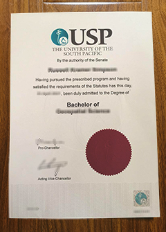 University of the South Pacific diploma