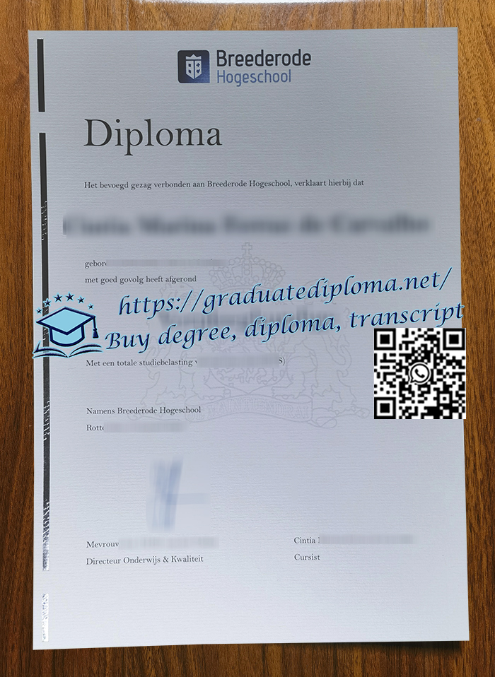 Brederode-Hogeschool-degree