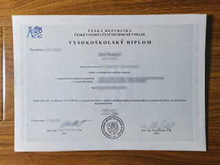 České vysoké učení technické v Praze diploma