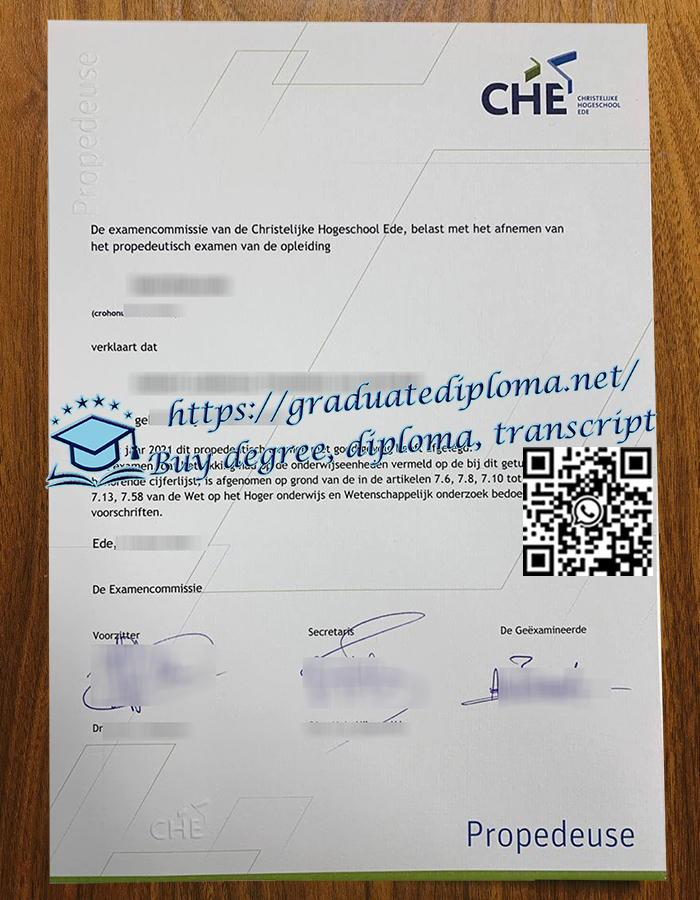 Christelijke-Hogeschool-Ede-degree