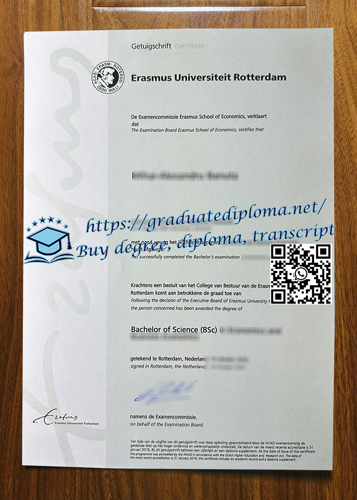 Erasmus Universiteit Rotterdam degree
