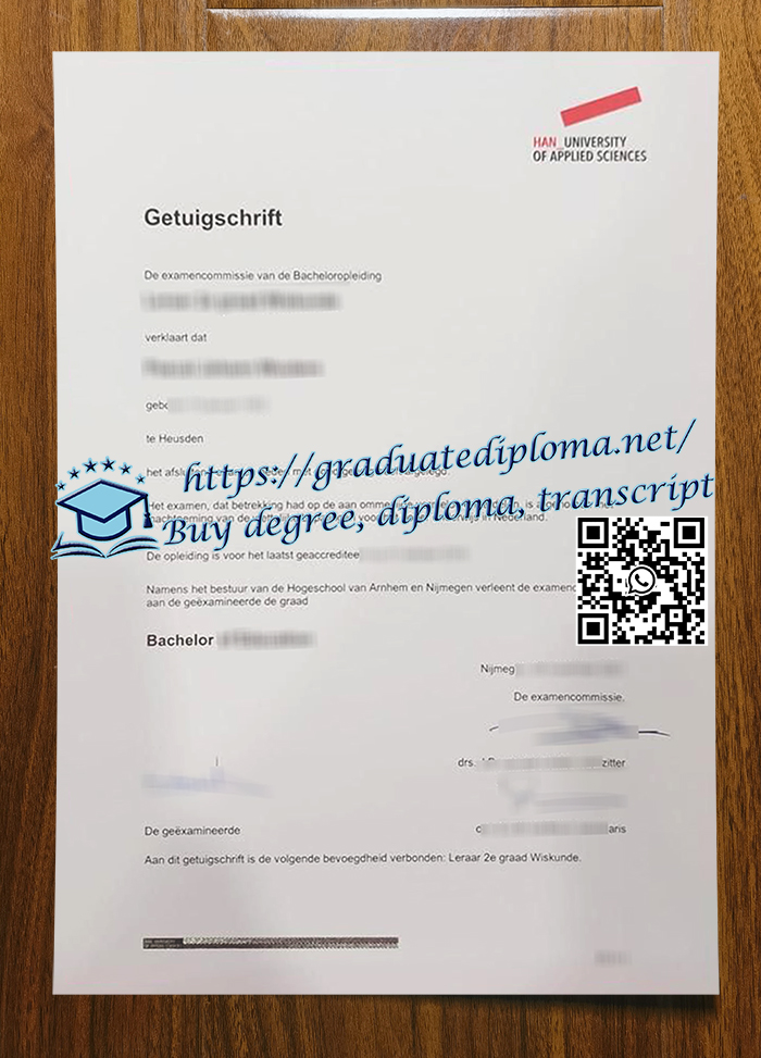 HAN University of Applied Sciences degree