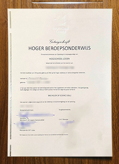 Hogeschool Leiden diploma