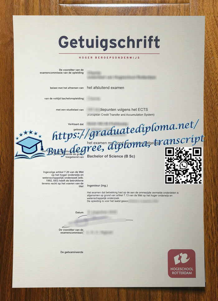 Hogeschool Rotterdam degree