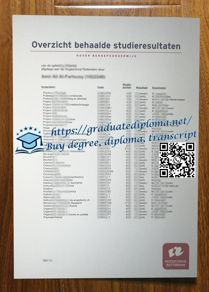 Hogeschool Rotterdam transcript