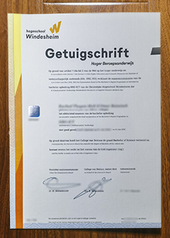 Hogeschool Windesheim diploma