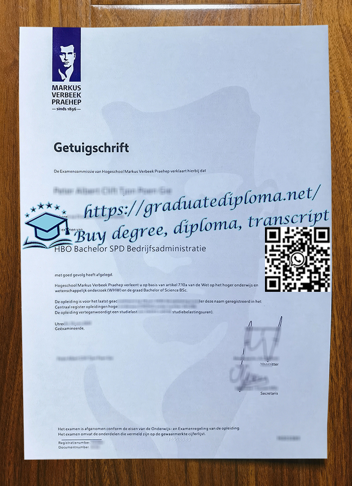 Markus-Verbeek-Praehep-degree
