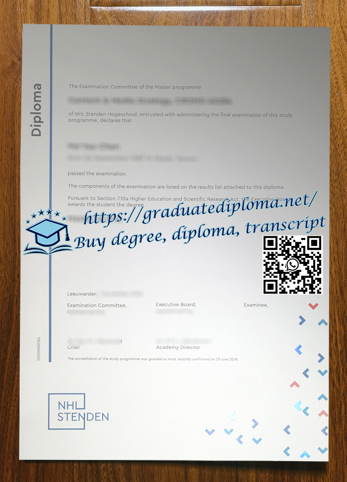 NHL Stenden Hogeschool degree