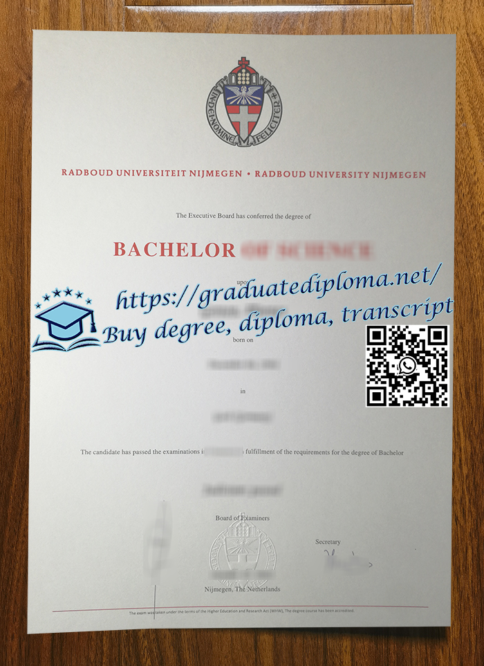 Radboud Universiteit Nijmegen degree