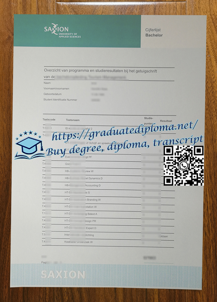 Saxion-University-of-Applied-Sciences-transcript