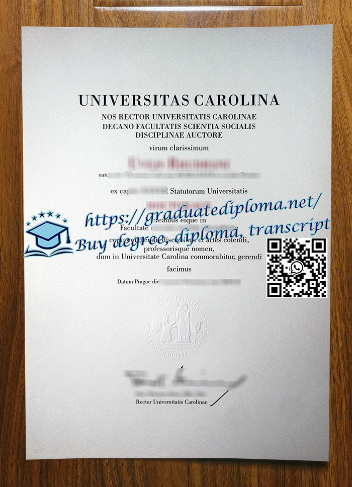 Universitas Carolina degree