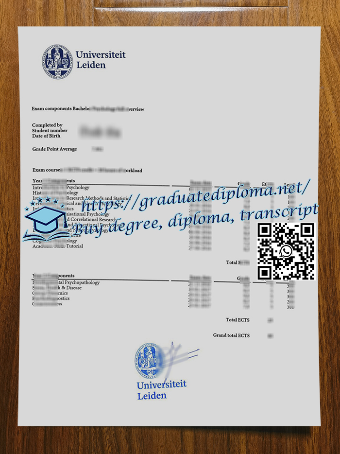 Universiteit Leiden transcript