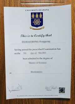 University of Ghana diploma