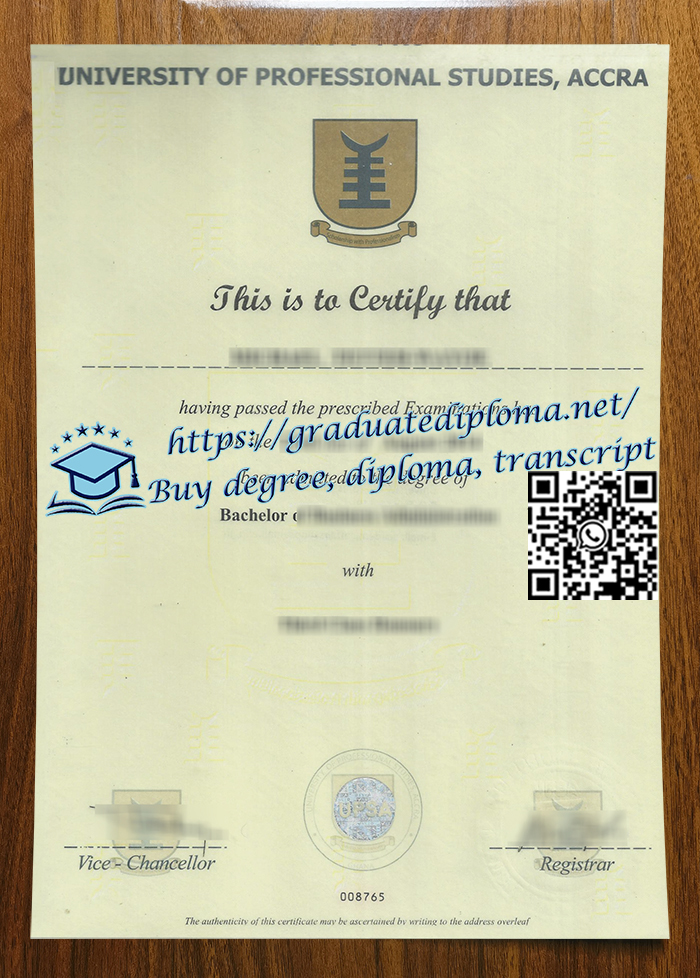 University-of-Professional-Studies-degree