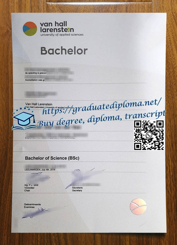 Van Hall Larenstein University of Applied Sciences degree