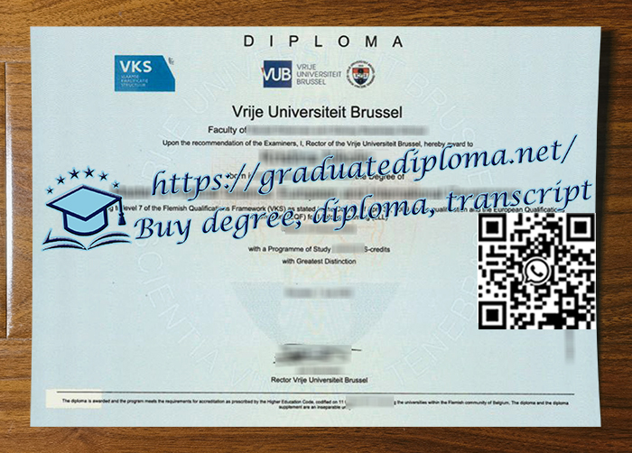 Vrije-Universiteit-Brussel-degree
