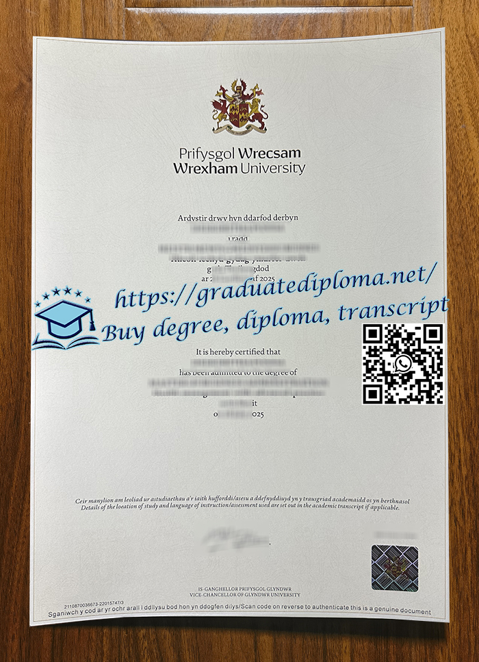 Wrexham University diploma