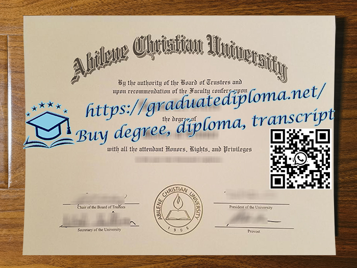 Abilene Christian University degree
