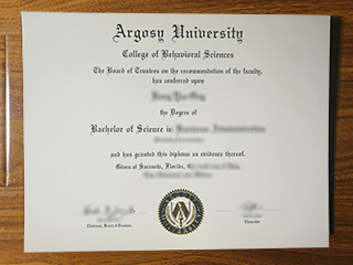 Argosy University diploma