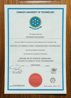 Chinhoyi University of Technology diploma