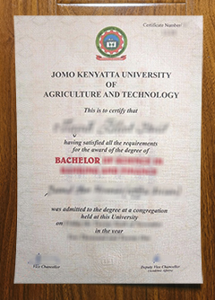 Jomo Kenyatta University of Agriculture and Technology diploma