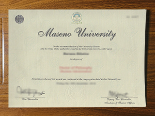 Maseno University diploma