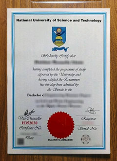 National University of Science and Technology, Zimbabwe diploma